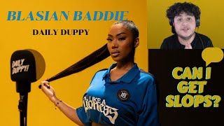 KRIMOE REACTS TO BLASAIN BADDIE DAILY DUPPY [upl. by Notserc548]