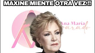 MAXINE VOLVIÓ A MENTIRLE A LA PRENSA [upl. by Wrench]