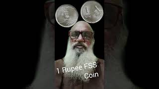 1 Rupee FSS COIN Praice 5000 Rupee republicindiacoin shortsfeed shortvideo [upl. by Enneirda]