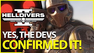 Helldivers 2 Devs Just Confirmed It amp NEW Stats Given [upl. by Steep]