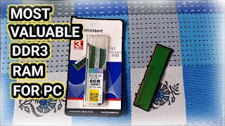 Consistent 8GB DDR3 Ram  ddr3 1600mhz ram  Computer upgrade kaise kare [upl. by Carce593]