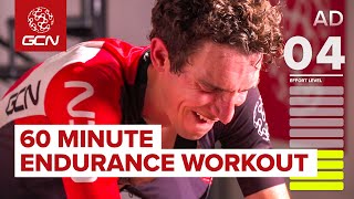 Indoor Cycling Workout  60 Minute Endurance Intervals Fitness Training [upl. by Valeria578]