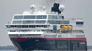 Cruise Ship MS Maud Faces Navigation Crisis Amidst North Sea Storm [upl. by Dosh]