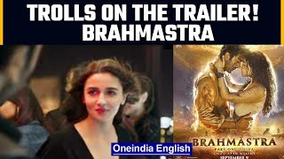 Brahmastra trailer getting trolled on social media  OneIndia News entertainment [upl. by Yllac180]