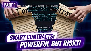 Smart Contracts Explained No Middlemen Just Blockchain 🔥 Part 1 [upl. by Yeltsew]