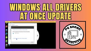 How to Update All Drivers at Once in Windows 10 [upl. by Ardnaxila]