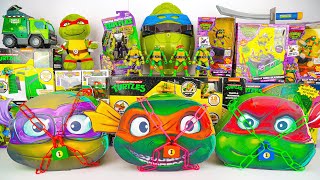 Teenage Mutant Ninja Turtles Unboxing Review ASMR  Raphael Box Lock Leonardo Donatello Box Lock [upl. by Eda403]