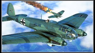 Heinkel He111 Bombing Raid Multiplayer Gone Catastrophic [upl. by Bonar]