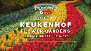 Keukenhof Dutch Flower Gardens 2022 Tour [upl. by Harima]