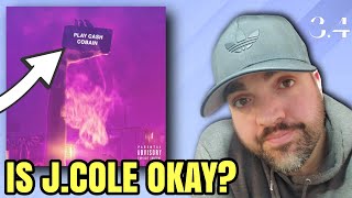 JCole amp Cash Cobain  Grippy  REACTION [upl. by Nolyad]