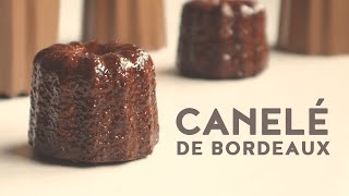 How to make Canelé de Bordeaux  Crunchy Custardy Canele Recipe and Trying out 3 moulds  カヌレ [upl. by Analeh]