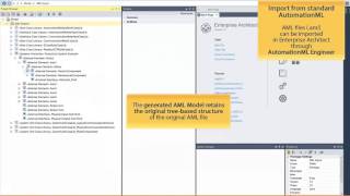 Import AutomationML to Enterprise Architect [upl. by Serena]