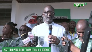 PDCIRDA VISITE DU PRESIDENT TIDJANE THIAM A ODIENNE [upl. by Danyette]