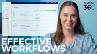 Job Management Software amp Effective Workflows  FieldPulse 360 Lite [upl. by Lednik520]