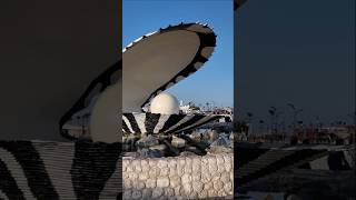 The Pearl Monument qatar cornichedoha travel travelvlog vlog kerala trendingshort viralshort [upl. by Cardon77]