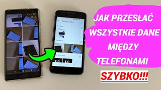 Jak SZYBKO przesłać WSZYSTKIE dane między telefonami [upl. by Ahsenad]