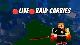 Carrying Raids Live Anime Vanguards [upl. by Akimak]