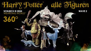 Schleich ® Harry Potter ™ Wizarding World ™ Serie 2  alle Figuren 360° zusammen [upl. by Allred]