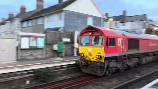 Class 66s  Dockyard Station  031023 [upl. by Landel456]