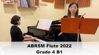 Siciliana  Grade 4 B1 ABRSM Flute Exam Pieces from 2022 [upl. by Shull]