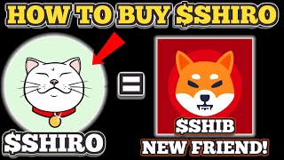 HOW TO BUY SHIRO DURING LAUNCH EXPLAINED LAUNCH  3PM EST shiro shib crypto dogecoin [upl. by Hedi]