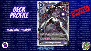 Deck profile MaloMyotismon  BT16 [upl. by Vijnas]