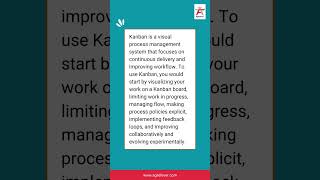 What is Kanban and How to use Kanban in Project Management  AgileFever [upl. by Verine]