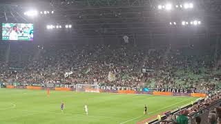 Ferencváros  Nyíregyháza  2024 09 01  Szurkolás [upl. by Attenna696]