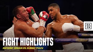 HIGHLIGHTS  Anthony Joshua vs Kubrat Pulev [upl. by Morgan]