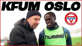 MINIDOKUMENTAR Bernt Hulsker sjekker ut KFUM Oslo [upl. by Boyse957]