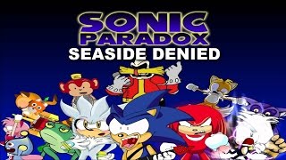 SONIC KARAOKE INSTRUMENTAL Seaside Denied Sonic Paradox [upl. by Maurili]