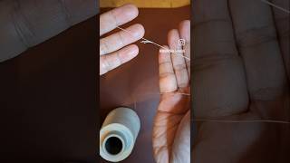 How to knot together 2 thread ends [upl. by Naic]