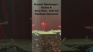 Geheimnis auf dem Kontra K Konzert in Oberhausen 🐺💯 konzert concert live [upl. by Eahsal]