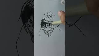 Drawing Kokichi Muta JJK Manga Time lapse drawing animedrawing drawanime jjk drawing anime art [upl. by Martynne]