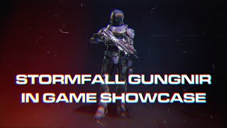 STORMFALL  GUNGNIR  IN GAME SHOWCASE  HALO INFINITE STORE [upl. by Irianat]