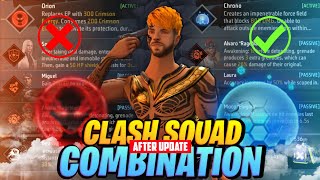 OB43 UPDATE  NEW CHARACTER COMBINATION  SECRET CLASH SQUAD SKILL COMBINATION IN FREE FIRE ✅ [upl. by Jecho]