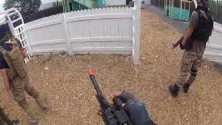 NUKE TOWN AIRSOFT  Paintball Explosion [upl. by Garrity]