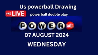 Powerball drawing live Results 07 Aug 2024  powerball drawing live today [upl. by Joyce]