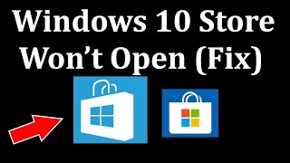 Microsoft Store won’t open in Windows 10 FIX [upl. by Drona]