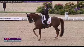 Dreaming a dream by DressageampMusic  Cathrine LaudrupDufour amp Bohemian  GP Dressage Freestyle [upl. by Ylaek647]