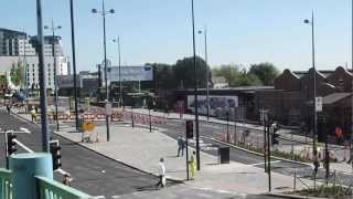 Birmingham City Centre Bus Interchange  Moor Street Queensway [upl. by Zeta]