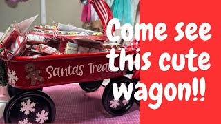 CRAFT FAIR SERIES 2024 SANTAS WAGONS GREAT FOR DISPLAYING YOUR ITEMS [upl. by Landis]