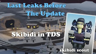 TDS Update TOMORROW Last LEAKS Before The Update Tower Defense Simulator [upl. by Gusty]