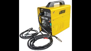 JEGS MIG 100 Gasless Welder 110V AC 55581540 [upl. by Nael210]