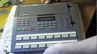 Alesis HR16  Custom Sample ROMs  Vintage Drum Machines [upl. by Sparkie371]