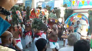 Thaipusam 2018 Penang Nagarathar Kavadi finishing [upl. by Enyallij992]