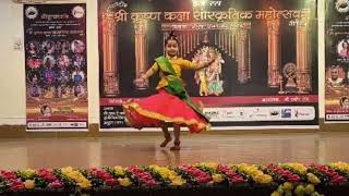 Madhuban Mein Radhika Nache Re  by Aavya Daipuria  Semi Classical dance [upl. by Nicole736]