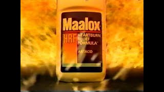 Maalox HRF Commercial 90s [upl. by Levitus27]