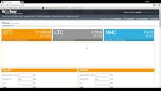 Learn how to buy and send a bitcoin via the Altcoin Trader platform [upl. by Sisenej]