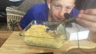 ASMR EATING MACampCHEESE [upl. by Anayet]